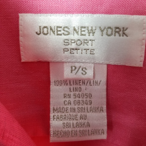 Jones New York Women's blouse, size P/S - Picture 5 of 7